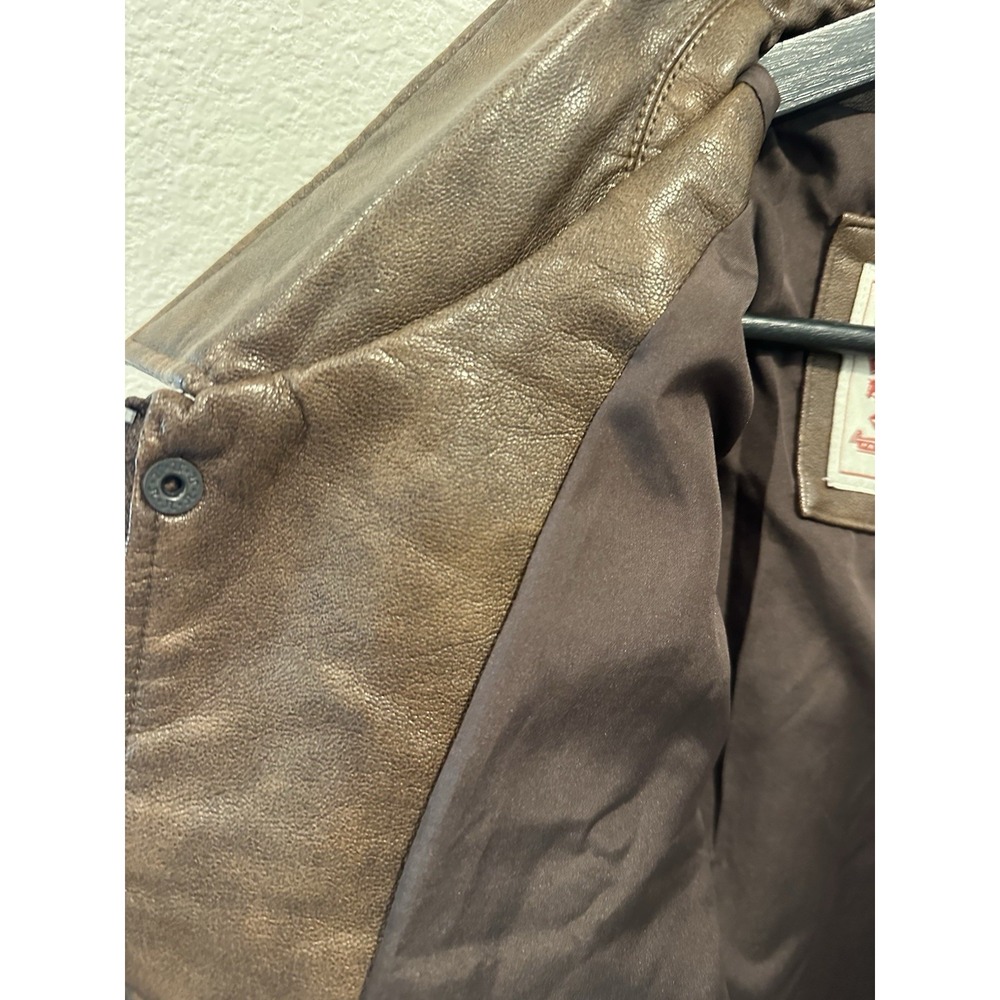 Levi Strauss & CO. Faux Brown Jacket Men's Size XL - Picture 11 of 15